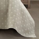 Juego de edredon King Lush Decor Kantha Leaf Triangle Home Fashions 16T006702 3 piezas algodon estampado medallion flora