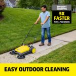 Barredora de Empuje para Exteriores Karcher S 4 Twin 1.766-361.0 Ancho de Barrido 68 cm Capacidad 19.9 litros para Talle