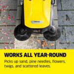 Barredora de Empuje para Exteriores Karcher S 4 Twin 1.766-361.0 Ancho de Barrido 68 cm Capacidad 19.9 litros para Talle