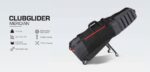 Sun Mountain ClubGlider Meridian Bolsa de Viaje de Golf - Sistema de Rodamiento de 4 Ruedas, Patas Extensibles y Retráct
