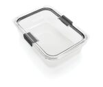Tapas herméticas Rubbermaid Brilliance 2108377 plástico sin bisfenol A transparentes paquete 14 piezas para contenedores