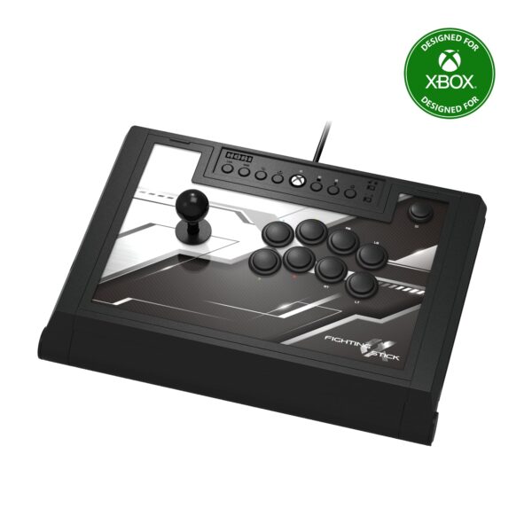 Arcade Stick HORI Fighting Stick alpha AB11-001U Xbox Series X|S Xbox One Windows 10 con licencia Microsoft