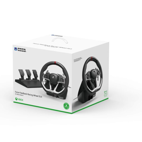 Volante de Carreras con Retroalimentación de Fuerza Hori Force Feedback DLX AB05-001U para Xbox Series X S Xbox One