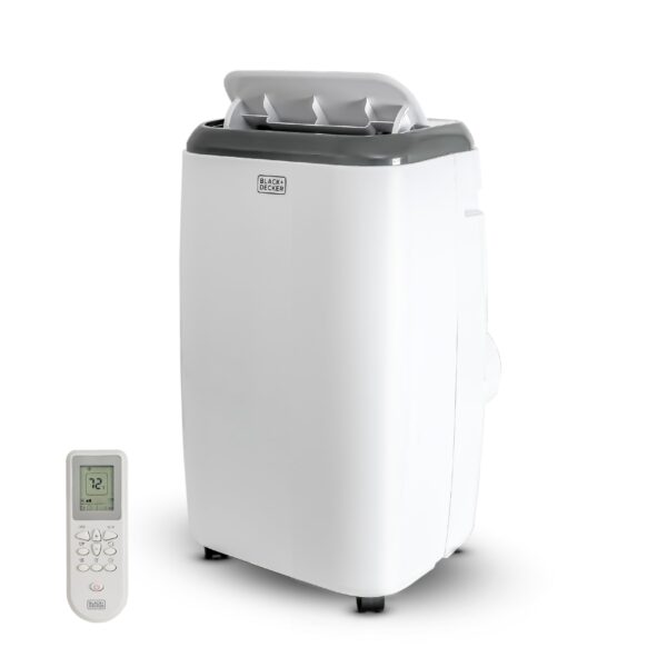 Aire acondicionado portátil BLACK+DECKER BPT05WTBA 8000 BTU para habitaciones hasta 350 pies cuadrados control remoto ki