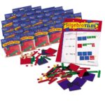 Learning Resources Juego de clase de azulejos de álgebra y juego de azulejos de álgebra magnética