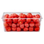 Contenedores de almacenamiento de alimentos tamaño completo Restaurantware RWT0824 plástico transparente 8 pulgadas prof