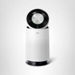 Purificador de Aire LG PuriCare AS330DWR0 360 grados con Clean Booster Wi-Fi ThinQ control de voz 310 pies cuadrados bla