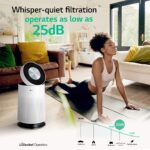 Purificador de Aire LG PuriCare AS330DWR0 360 grados con Clean Booster Wi-Fi ThinQ control de voz 310 pies cuadrados bla