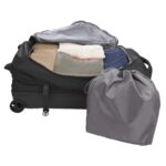 Eddie Bauer Bolsa de lona Expedition 2.0 hecha de policarbonato resistente y nailon, Negro