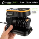 Champion Sports Bomba de aire digital, inflador electrónico para pelotas deportivas, portátil, bomba inteligente para ba