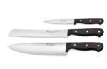 WÜSTHOF Gourmet - Juego de cuchillos de chef de 3 piezas, color negro Wusthof 1125060308