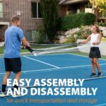 Lifetime Juego de pickleball profesional: incluye red de pickleball, 4 paletas, 3 bolas de pickleball para exteriores, 1