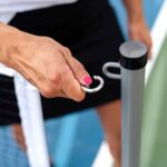 Lifetime Juego de pickleball profesional: incluye red de pickleball, 4 paletas, 3 bolas de pickleball para exteriores, 1