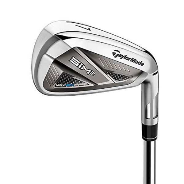 TaylorMade Palos de golf SIM2 Max para hombres, Acero