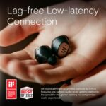 Auriculares Inalámbricos para Juegos EPOS GTW 270 Hybrid 1000230 Bluetooth USB-C aptX Baja Latencia Diseño Cerrado Micró