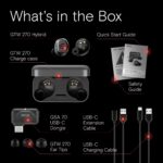 Auriculares Inalámbricos para Juegos EPOS GTW 270 Hybrid 1000230 Bluetooth USB-C aptX Baja Latencia Diseño Cerrado Micró