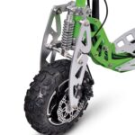 MotoTec /UberScoot 70x Patinete de gas de 2 velocidades Verde