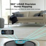 SharkNinja AV2501AE Robot Aspirador con IA | Base Autovaciante XL HEPA Sin Bolsa 60 Días | Navegación LIDAR | Compatible