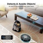 SharkNinja AV2501AE Robot Aspirador con IA | Base Autovaciante XL HEPA Sin Bolsa 60 Días | Navegación LIDAR | Compatible