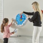 hand2mind - Juego de clase de reloj numérico avanzado para aprender a decir la hora, reloj analógico para el aprendizaje