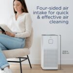 Purificador de aire Medify Air MA-50-V3.0 filtro HEPA H13 cobertura 2640 pies cuadrados eliminación partículas 0.1 micra