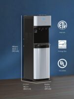 Despachador de agua de carga inferior Brio CLNLPOU520SCF2 con filtro de 2 etapas tres temperaturas caliente fría y tempe