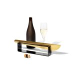 RBT Sable de champán prémium para reventar botellas sin esfuerzo, elegante herramienta de sabrage, 3.94 x 17.72 pulgadas
