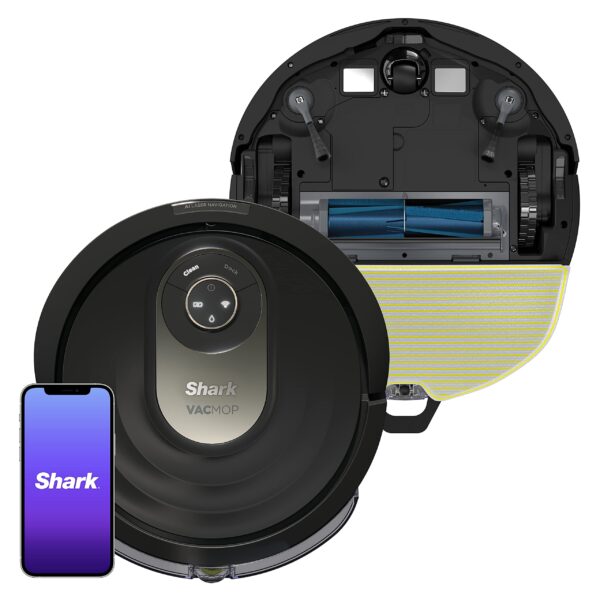 Aspiradora Robot Trapeador SharkNinja AV2001WD AI mapeo del hogar WiFi compatible con Alexa