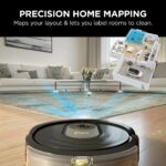 Aspiradora Robot Trapeador SharkNinja AV2001WD AI mapeo del hogar WiFi compatible con Alexa