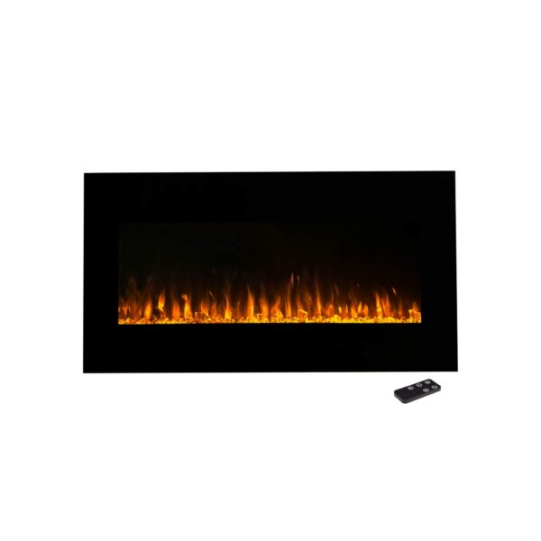 Chimenea Eléctrica Pared Northwest Trademark 210540FQK 42 Pulgadas LED Calor Ajustable Control Remoto