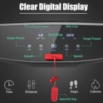 Caminadora Eléctrica Plegable Goplus SP37464 3 HP con Pantalla Táctil HD Control por App Bluetooth y Altavoz Integrado