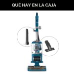 Aspiradora Vertical SharkNinja Navigator ZU503AMZ, Cepillo Autolimpiable Elevable, Filtro HEPA, Dirección Giratoria, Apt