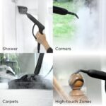 Limpiador de vapor multisuperficie Ewbank SC1800 1800W con accesorios para alfombras azulejos pisos tapicería coche baño