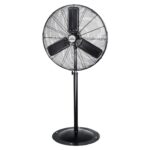 Ventilador de pedestal oscilante iLIVING USA ILG8P31-93 30 pulgadas 8400 CFM 120V uso comercial y exterior