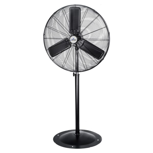 Ventilador de pedestal oscilante iLIVING USA ILG8P31-93 30 pulgadas 8400 CFM 120V uso comercial y exterior
