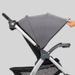 Sistema de viaje 3 en 1 Chicco Bravo 00079632920070 cochecito plegado rápido asiento auto KeyFit 30 Camden negro