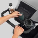 Sistema de viaje 3 en 1 Chicco Bravo 00079632920070 cochecito plegado rápido asiento auto KeyFit 30 Camden negro