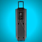 QFX Altavoces Bluetooth grandes profesionales E-1500 | Sistema de altavoces PA portátiles | Woofers duales de 15 pulgada