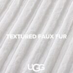 Britannica Home Fashions UGG 13080 juego de edredon King felpa piel sintetica suave calido hipoalergenico lavable 3 piez