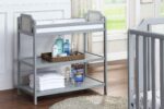 Suite Bebe Cambiador Brees en abedul gris y vintage