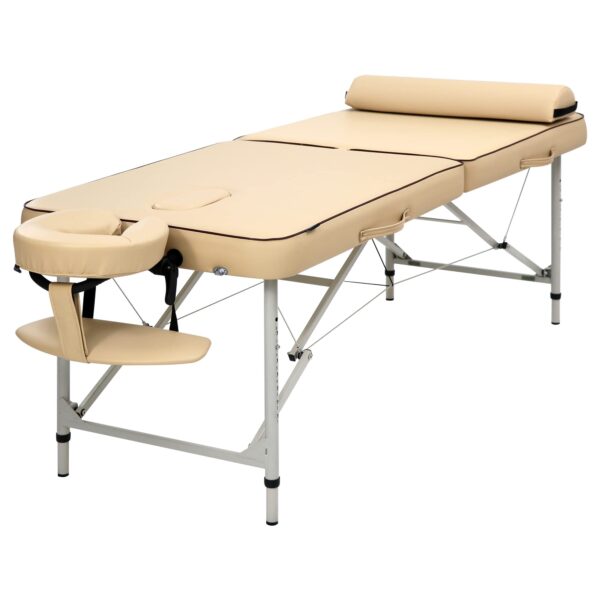Master Massage 28 "Violeta Deporte Tamaño Ultra Ligero Aluminio Portátil Masaje Mesa Paquete En Negro, 1 unidad