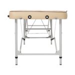 Master Massage 28 "Violeta Deporte Tamaño Ultra Ligero Aluminio Portátil Masaje Mesa Paquete En Negro, 1 unidad