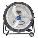 Ventilador de tambor industrial iLIVING ILG8MF30-83 30 pulgadas 8300 CFM 3 velocidades certificado UL