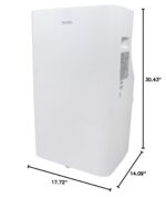 Aire acondicionado portátil 3 en 1 con deshumidificador Danby DPA072B8WDB-6 12000 BTU 7200 SACC blanco cobertura 350 pie