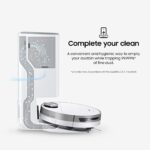 Robot Aspirador Samsung Jet Bot+ VR30T85513W – Estación de Limpieza Vaciado Automático, Filtro 5 Capas, Control de Poten