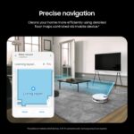 Robot Aspirador Samsung Jet Bot+ VR30T85513W – Estación de Limpieza Vaciado Automático, Filtro 5 Capas, Control de Poten