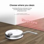 Robot Aspirador Samsung Jet Bot+ VR30T85513W – Estación de Limpieza Vaciado Automático, Filtro 5 Capas, Control de Poten