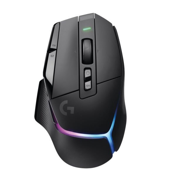 Mouse Gamer Inalámbrico Logitech G502 X Plus 910-006160 interruptores LIGHTFORCE RGB 13 botones palanca infinita batería