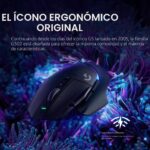 Mouse Gamer Inalámbrico Logitech G502 X Plus 910-006160 interruptores LIGHTFORCE RGB 13 botones palanca infinita batería