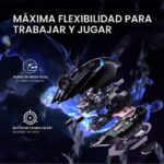 Mouse Gamer Inalámbrico Logitech G502 X Plus 910-006160 interruptores LIGHTFORCE RGB 13 botones palanca infinita batería